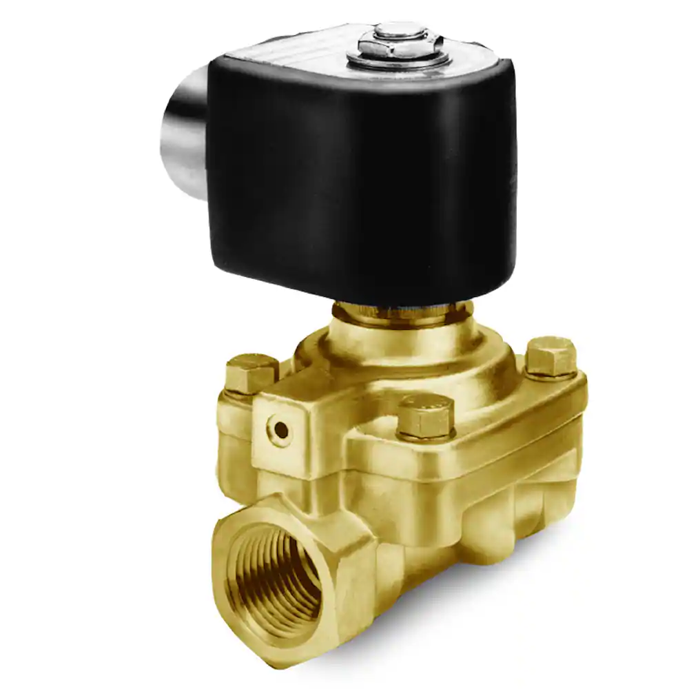Parker 2-Way Normally Closed, 2″ NPT Solenoid Valve