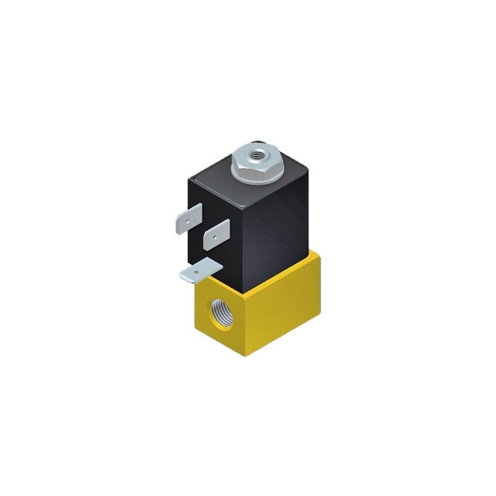 Parker 3-Way Normally Closed, 1/8″ Solenoid Valve