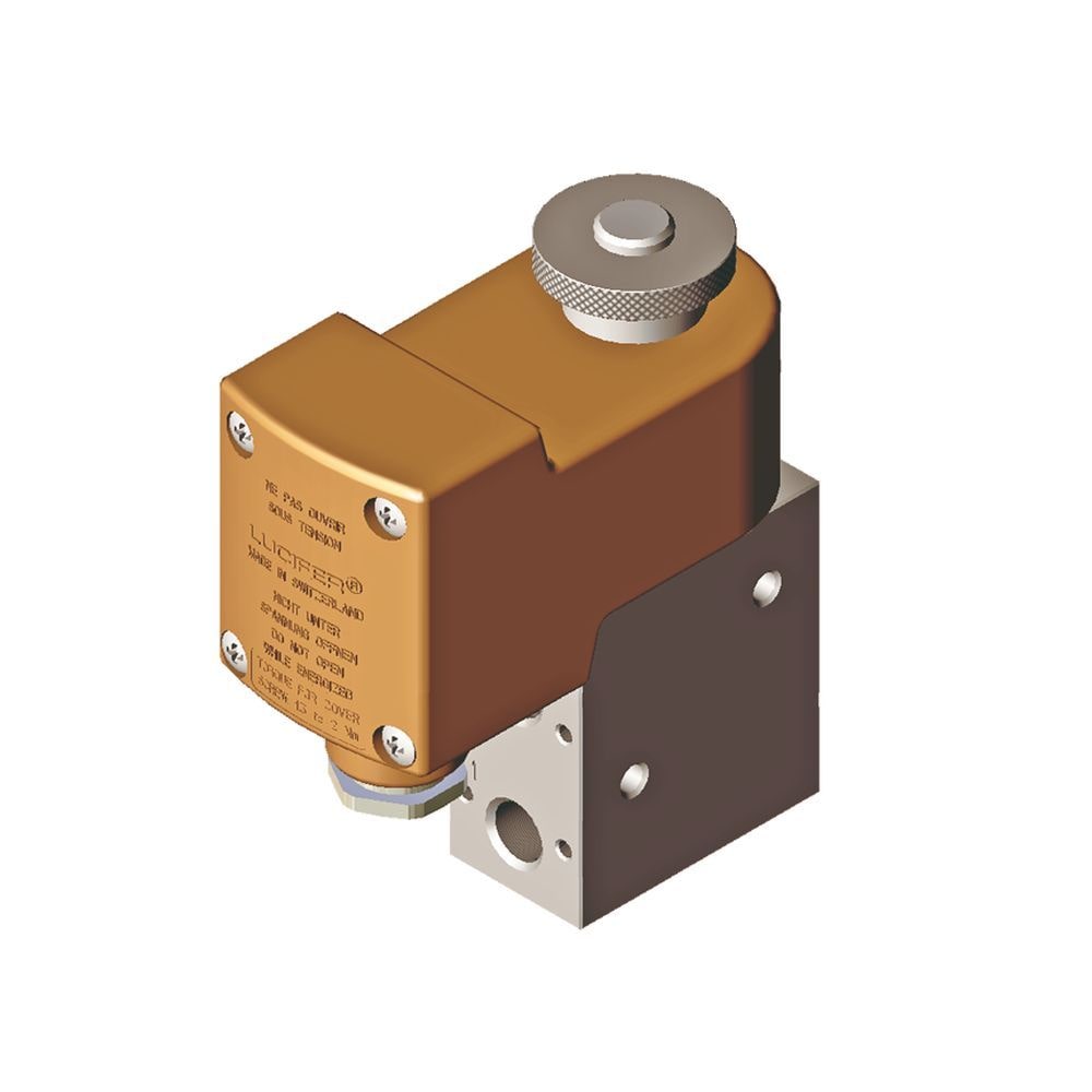 Parker 3-Way Universal, 1/4″ Solenoid Valve