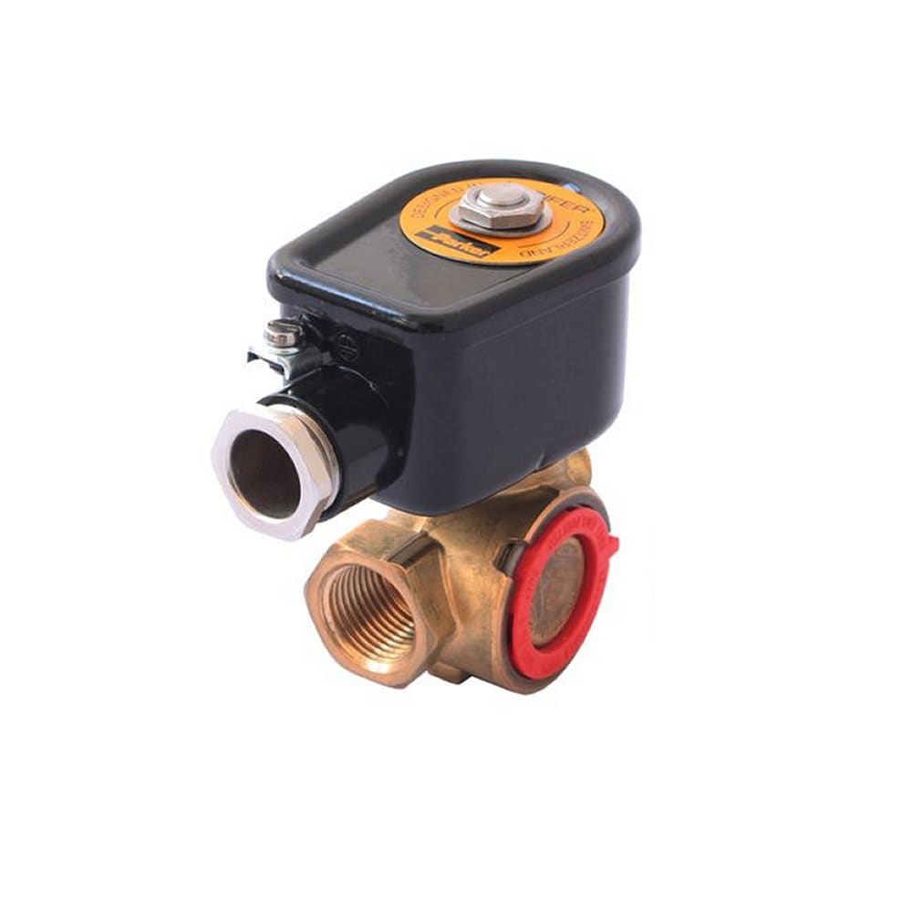 Parker 2-Way Electric Impulse, 1/4″ Solenoid Valve