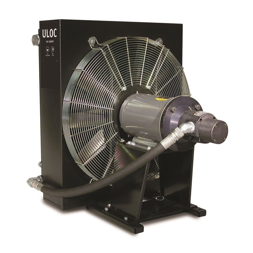 Complete Air Oil Cooler System With AC Motor – ULOC Series